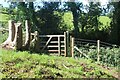 Gate at West Noyes Stream