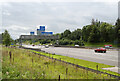 The M74 seen from Bothwell Services