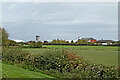 Farmland north of Branston in Staffordshire