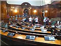 Council chamber in Bradford City Hall