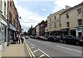 Looking east down Bridge Street, Morpeth