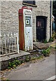 SO1533 : Old fuel pump, High Street, Talgarth, Powys by Jaggery