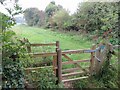 ST7581 : Footpath and gate in Old Sodbury by Gareth James