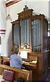 TF2374 : Organ, St Margaret's church, Hemingby by Julian P Guffogg