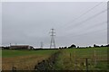 Footpath heading Westwards away from Moor Bottom Lane