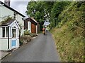 Buildings on the lane out of Llangurig