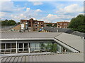 TQ2480 : Roof of Walmer Courtyard, view from Walmer Yard by David Hawgood