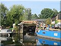 Dry dock on the River Lee Navigation