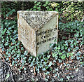 Old Milepost by the A5133, Hooton Road, Hooton