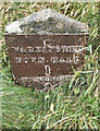 Old Milestone by Westbury Road, Warminster Parish