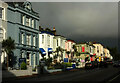 Buildings on Belgrave Road, Torquay