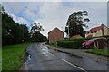 Houses on the east side of Weaverthorpe