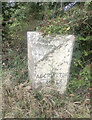 Old Milestone by the A680, Rodger Hey Farm, Great Harwood parish