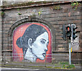 Mural at the former Cumberland Street railway bridge