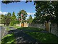 Entrance to Courtfield, St James Drive, Harrogate