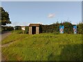 Fair Cross hut and signs