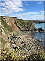 Coastal erosion near Longberry Point