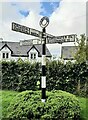 Direction Sign – Signpost at Fitz Bridge, Lamplugh