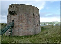C6638 : Martello Tower by Russel Wills
