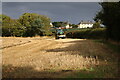 NT5181 : Hedge-trimming, Fenton Barns by Richard Sutcliffe