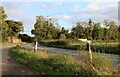 Parking area on Bury Road, Lackford