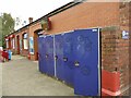 Cross Gates station cycle lockers