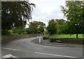 The junction of Hopton Hall Lane and Hopton Lane, Upper Hopton