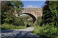 Arch of the railway viaduct