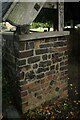 Lychgate and interesting brickwork, St Peter