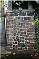 Lychgate and interesting brickwork, St Peter