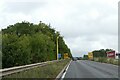 SK1410 : Average speed camera on A38 before road works by David Smith