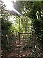 Kissing gate on the Coast Path