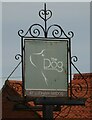 TG3717 : Sign for the Dog public house by JThomas