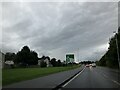 Signage on A96 in Forres