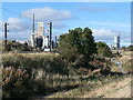NT7176 : East Lothian Landscape : Cement works at Oxwell Mains, Dunbar (zoom view) by Richard West