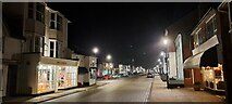 TM4656 : Aldeburgh High Street, nighttime by Christopher Hilton