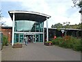 Main entrance, Stafford southbound services