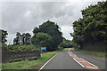 Entering Llangynidr from the east, heading west