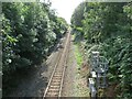SJ4911 : Cambrian Line leaving Shrewsbury by Malc McDonald