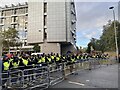 Police barricade near Kensington Palace