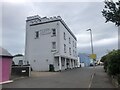 Globe Hotel on the main street, Angle