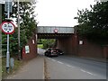 Railway bridge over Norwich Road (B1150)