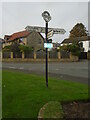 Direction Sign - Signpost in Barwick in Elmet