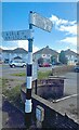 Direction Sign - Signpost on Locking Road, Weston-super-Mare