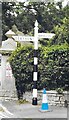 Direction Sign - Signpost by Milton Road, Weston super Mare