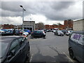 Rooftop car park on the Merseyway Shopping Centre