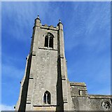 TF5315 : Terrington St John, St. John's Church: The tower, southern aspect by Michael Garlick
