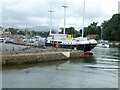 SH4762 : Caernarfon Harbour by Gerald England