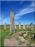 NB2133 : Callanish Stone Circle by David Dixon