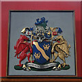 TM4290 : Beccles coat of arms hanging in the Council Chamber by Adrian S Pye